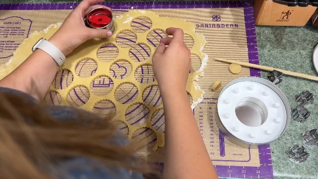 Amazon.com: JOKUMO 11 Piece Round Linzer Cookie Cutter Set – High